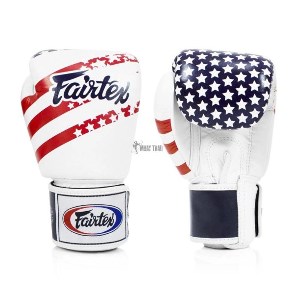 Fairtex BGV1 USA Flag Muay Thai Boxing Gloves