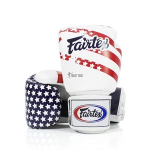 Fairtex BGV1 USA Flag Muay Thai Boxing Gloves