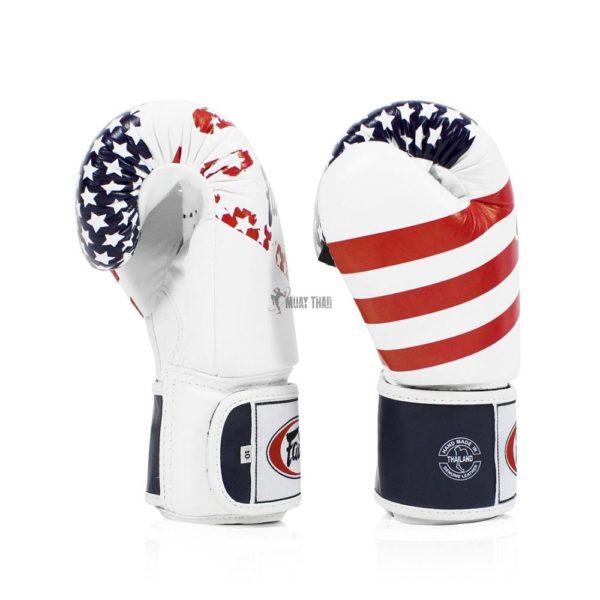 Fairtex BGV1 USA Flag Muay Thai Boxing Gloves