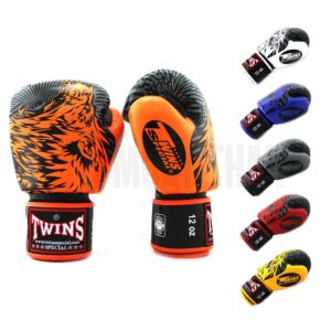Twins Wolf Boxing Gloves - FBGVL3-50