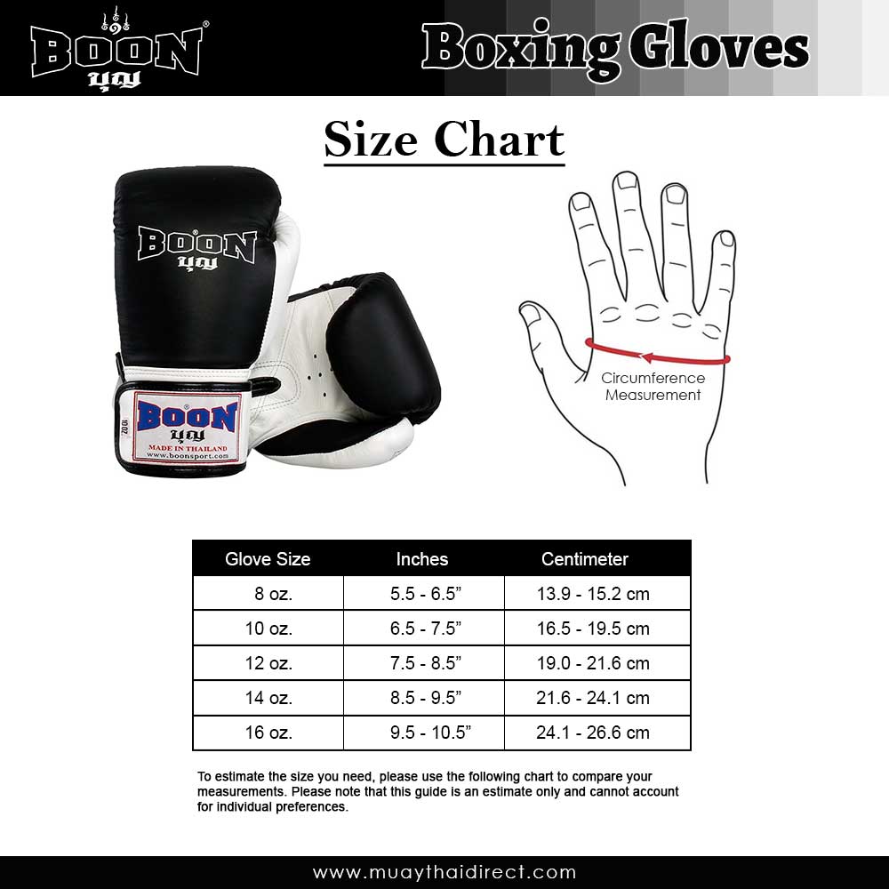 Size Guide For Boxing Gloves At Walter Cargill Blog
