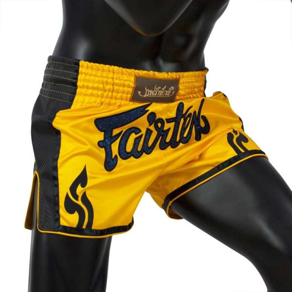 Fairtex BS1701 Yellow Muay Thai Shorts
