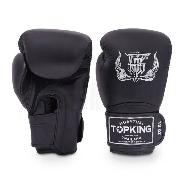 Top King Super Air Boxing Gloves TKBGSA Black