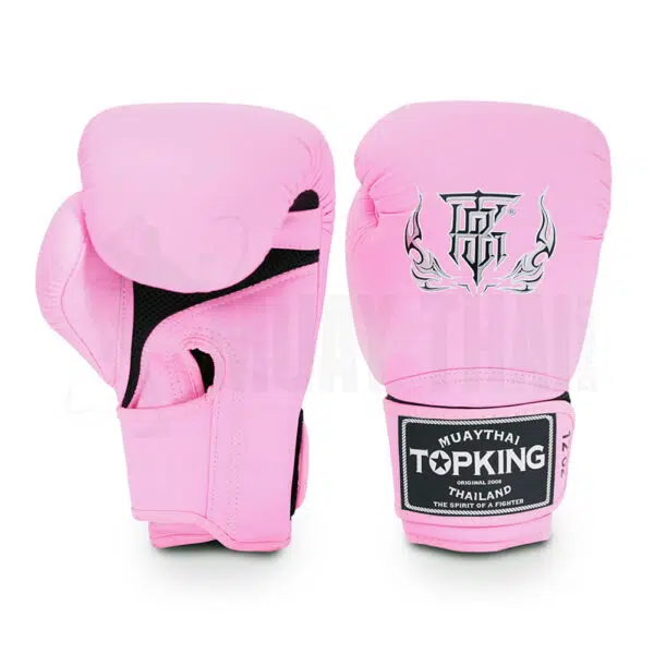 Top King Super Air Boxing Gloves TKBGSA Pink